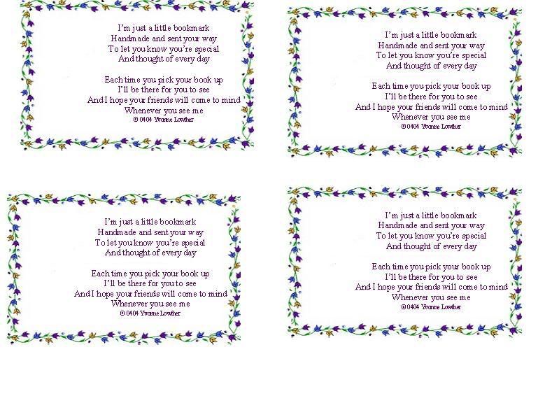 Poem To Add Bookmark Mitten To Pictures, Images & Photos Photobucket