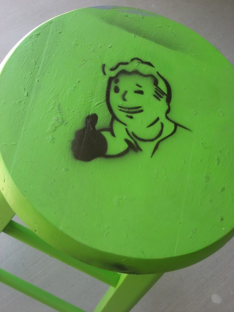 pip boy stencil