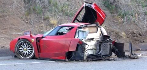 Ferrari Crash Photo