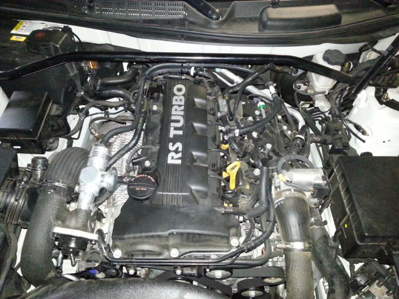 BOV makes manifold glowing red hot Hyundai Genesis Forum