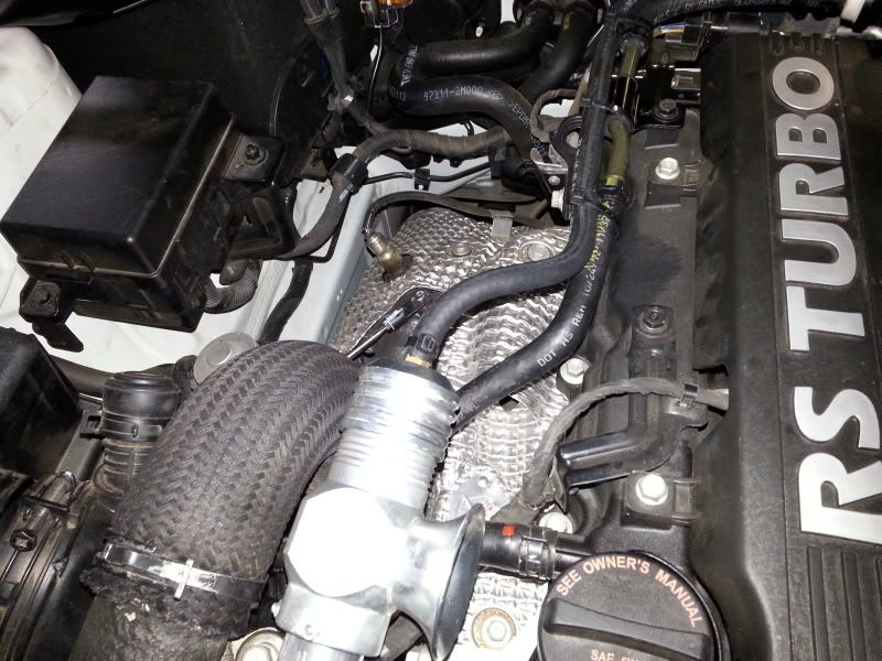 BOV makes manifold glowing red hot Hyundai Genesis Forum