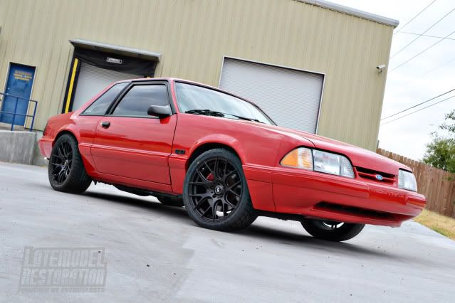 199412 Mustang Flat Black SVE Drift 18X9 URL 