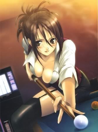 Girl Playing Pool Pictures, Images and Photos