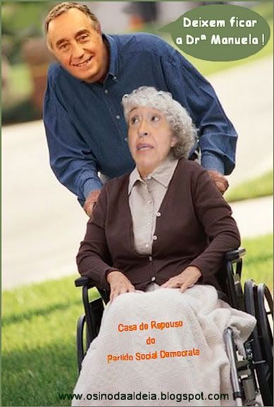Deixem ficar a Dr&ordf; Manuela !