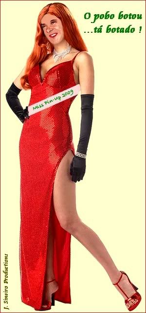 Miss Pin-Up Winner Fato de gala