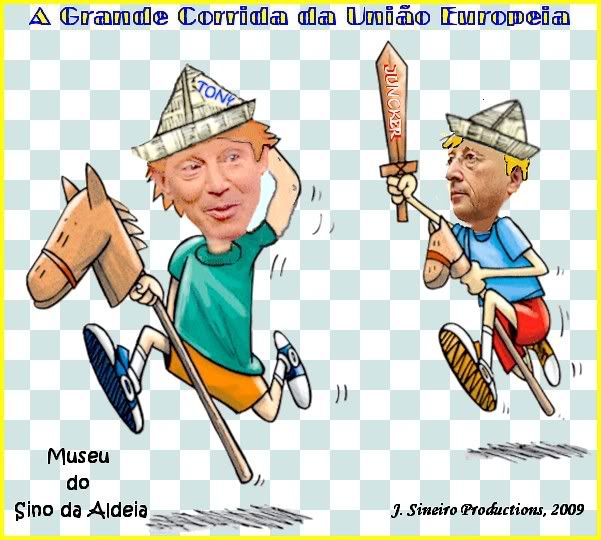 Museu 121 - A Grande Corrida Europeia Blair vs. Juncker