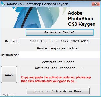 скачать adobe photoshop cs3 keygen
