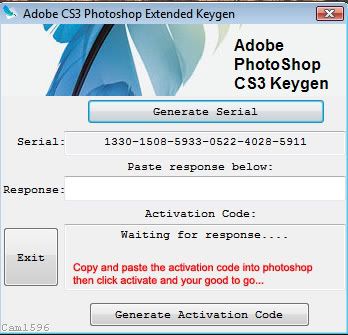 keygen adobe cs3 скачать