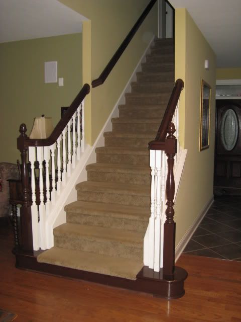 Carpeting Stairs Ideas. of our carpeted stairs: