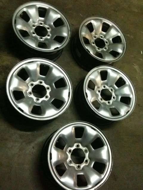 toyota prado steel wheels #2