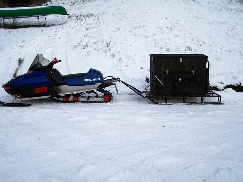 snowmobile dog box