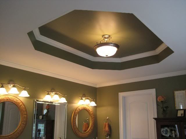 Tray Ceilings Painted