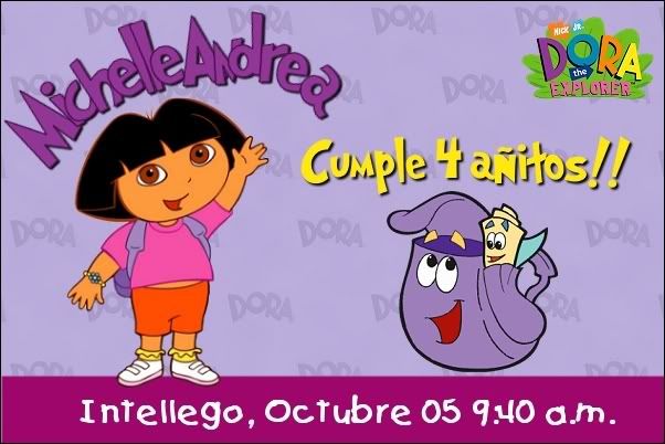 tarjeta de invitacion de cumpleaños