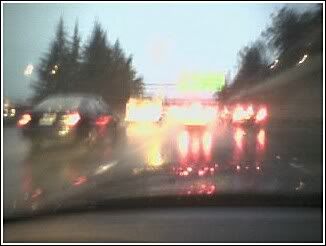 Rainy Seattle Commute