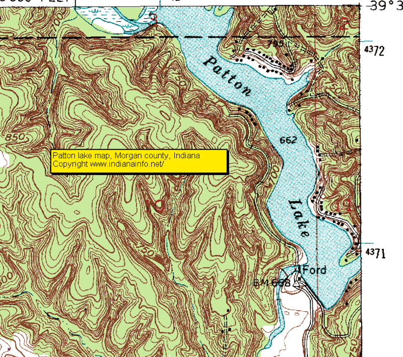 Patton Lake Map, County, Indiana Maps gif by sam1028 Photobucket