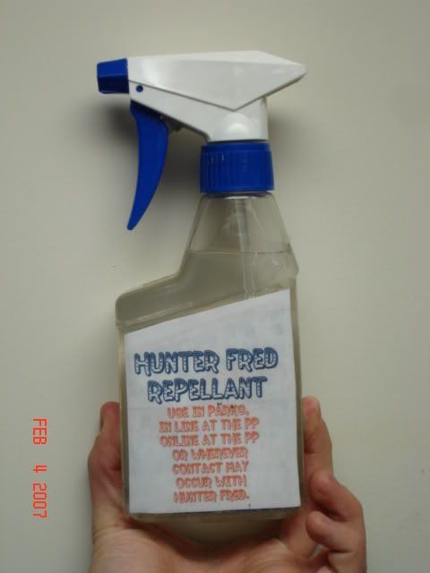 Hunter Fred Repellant Front