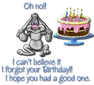 Orkut Scrap - Belated Birthday: 4