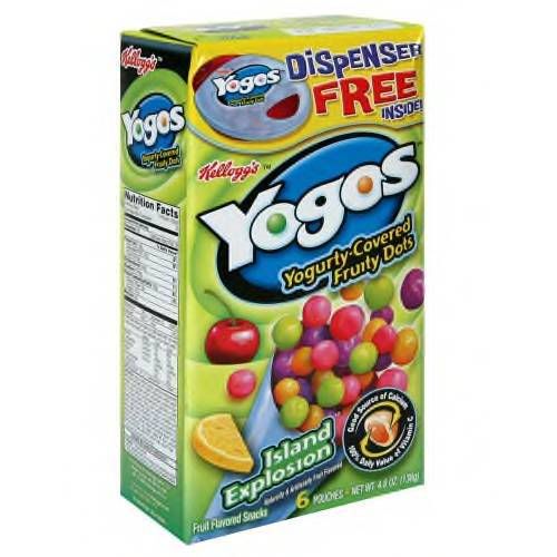 Kelloggs Yogo Fruit Snack Island Explosion Pictures Images And Photos