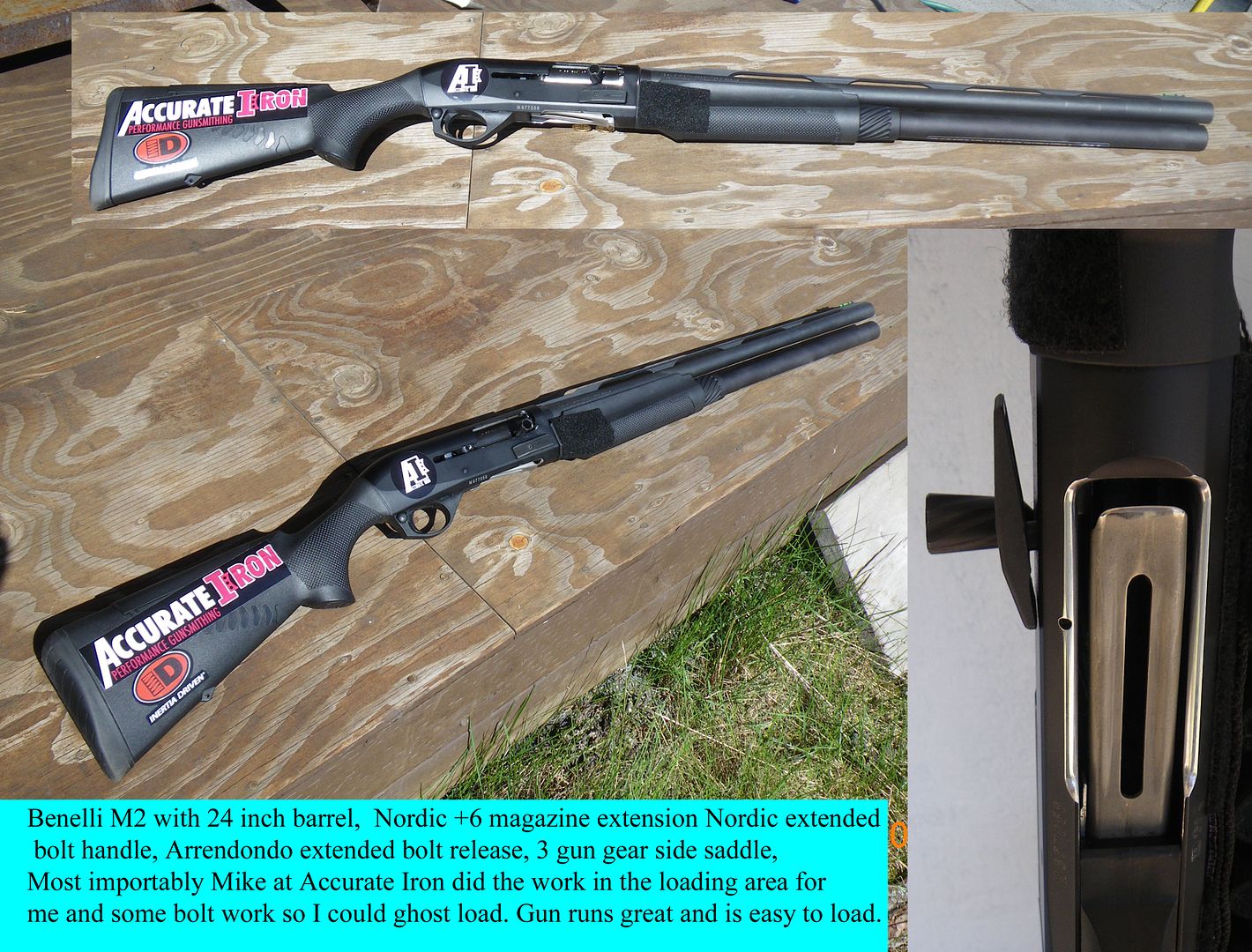 benelli m2 with 21 inch barrel