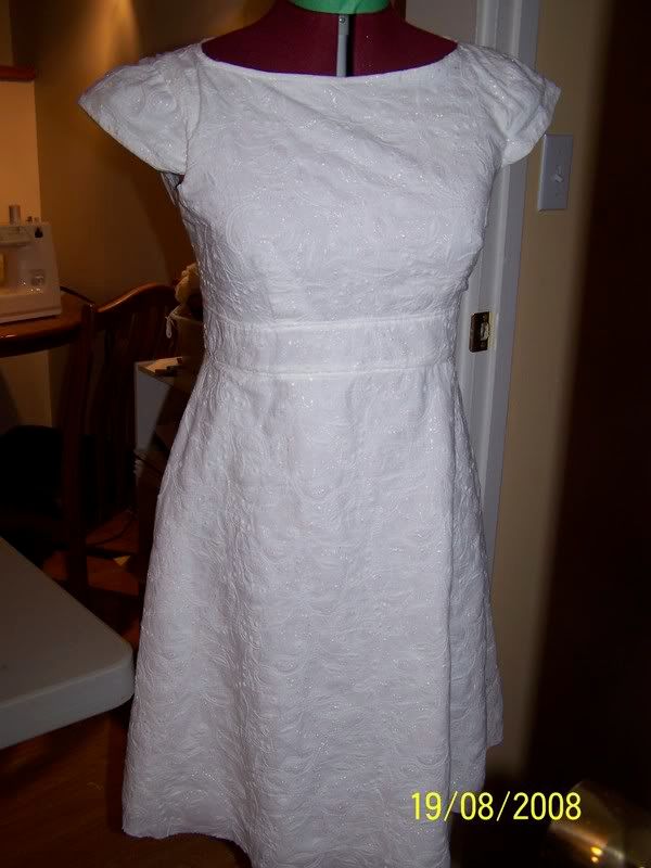 White sorority initiation dress White sorority initiation dress