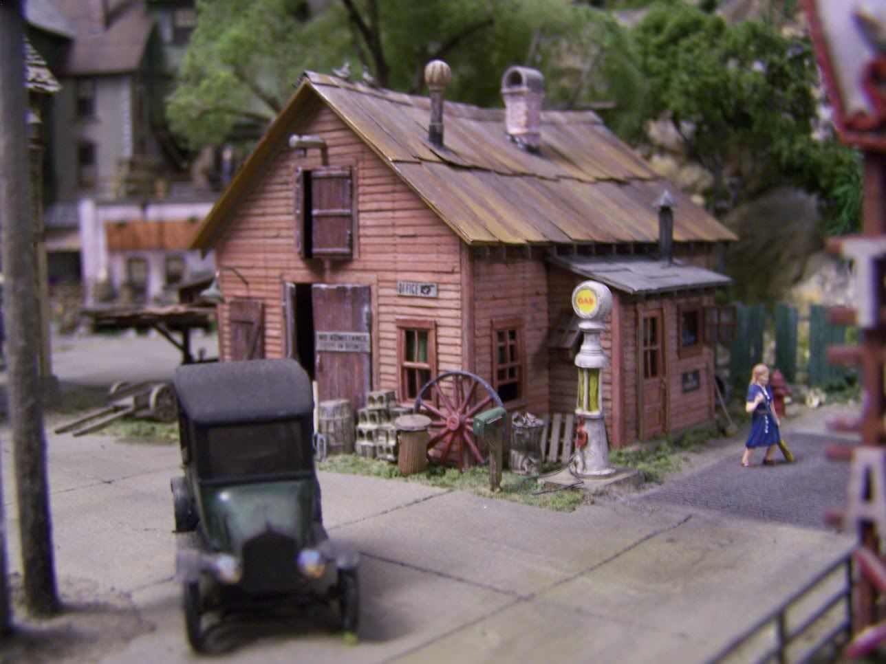 Flour Mill Model Railroad