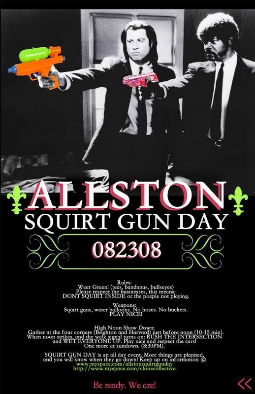 Allston Squirt Gun Day