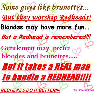 redheads do it better graphics and comments