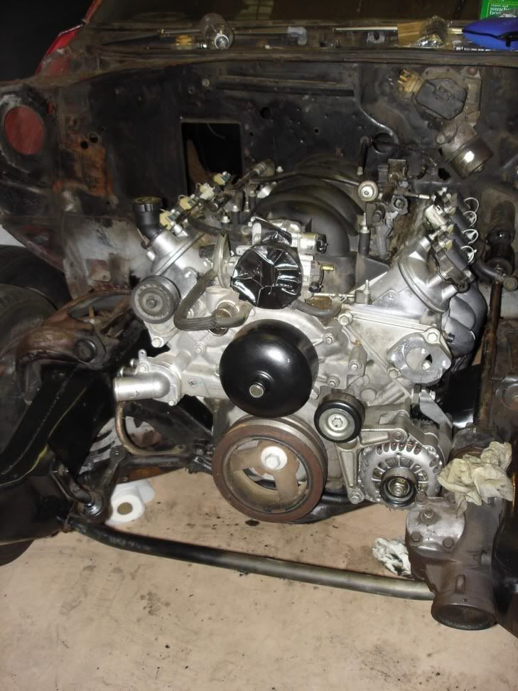 how to convert your LQx LMx to use an LS1 Alternator bracket Team Chevelle