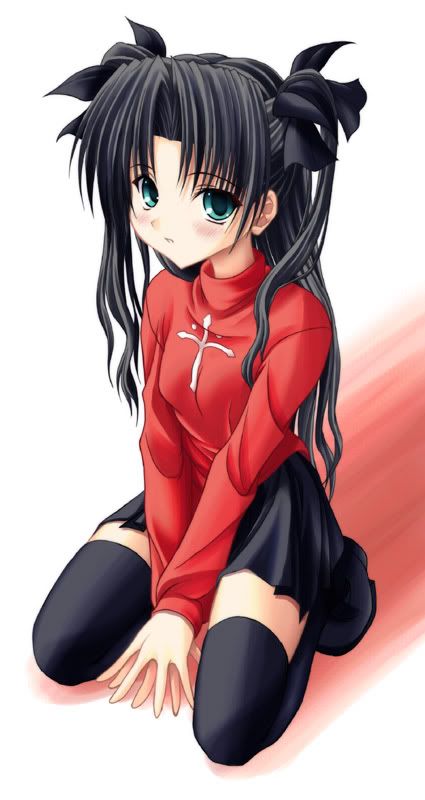 Black Hair Anime Girl
