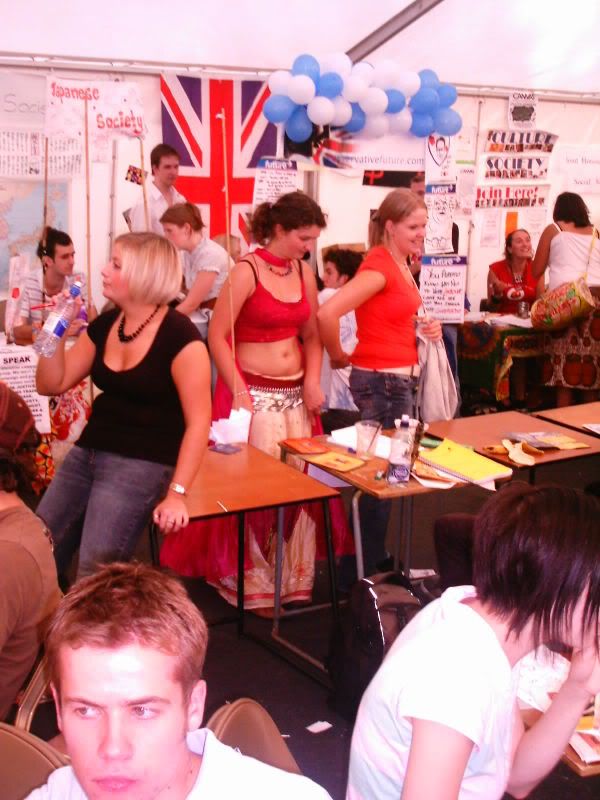 another view of the tory stall and a very nice midriff