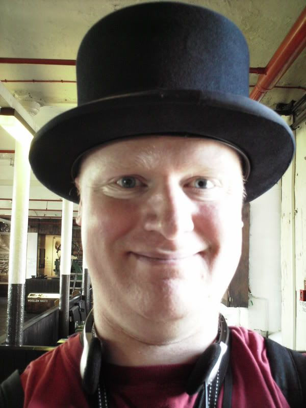 I wear a top hat all the time