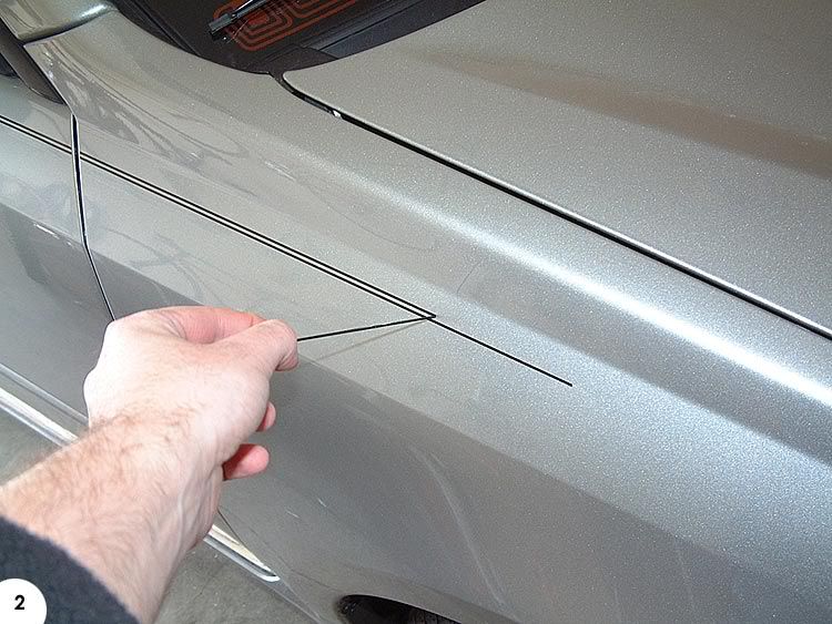 Pin Stripe Removal... bring your Legacy back to the future. Subaru
