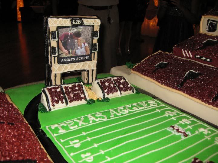 Best Kyle Field Grooms Cake TexAgs