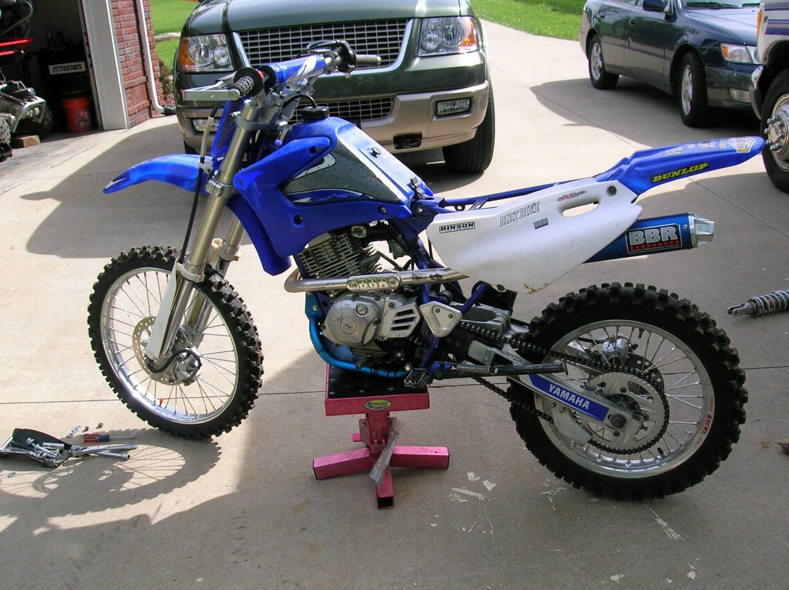 TTR125L full YZ85 conversion finished**pics** TTR ThumperTalk