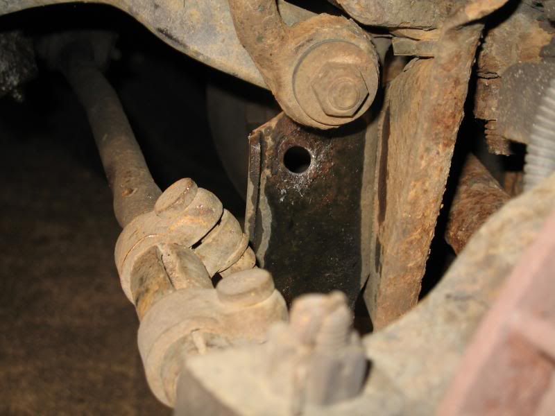 Broken front shock mount Ford Bronco Forum