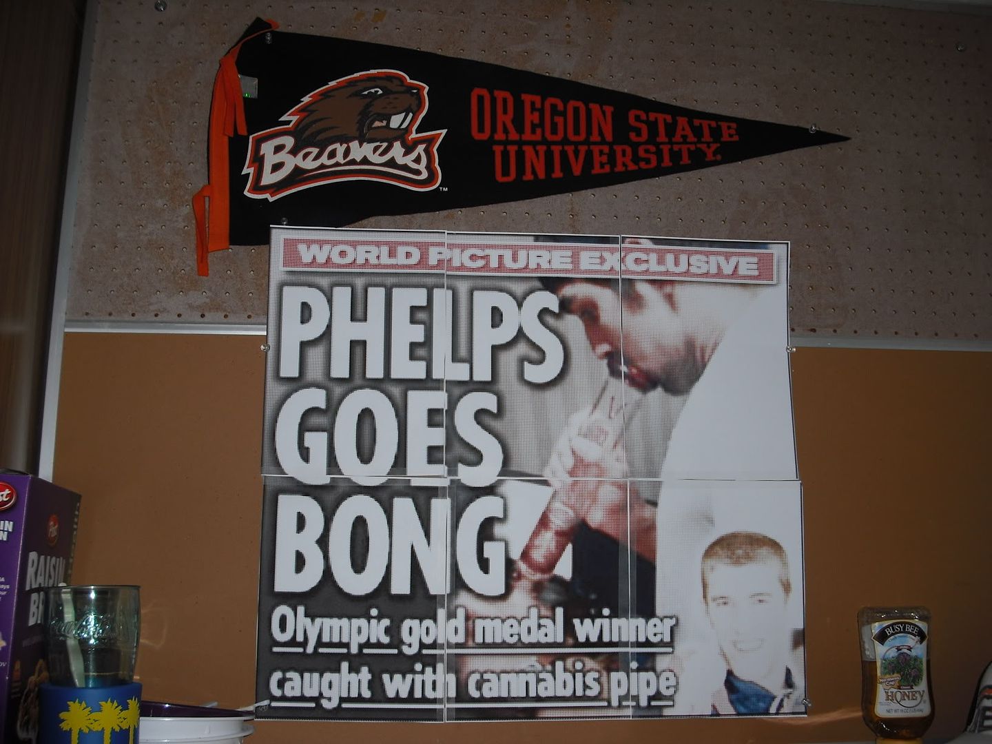 Phelps goes bong Pictures, Images and Photos