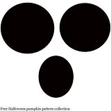 Funny Faces Halloween pumpkin carving templates