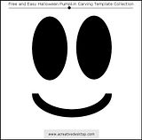 Funny Faces Halloween pumpkin carving templates