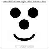 Funny Faces Halloween pumpkin carving templates
