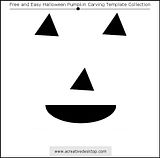 Funny Faces Halloween pumpkin carving templates