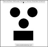Funny Faces Halloween pumpkin carving templates