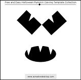 Funny Faces Halloween pumpkin carving templates