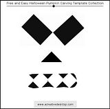 Funny Faces Halloween pumpkin carving templates