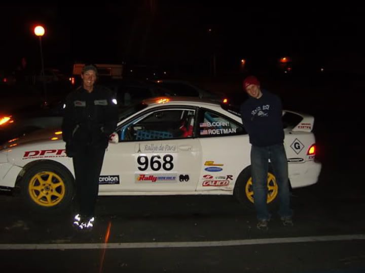 My first Rally ( as the driver), I ran Dave's Integra Type R at the Rallye de Paris in 2007 just a couple of weeks after getting home from the Baja 1000.