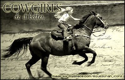 horses and cowgirls