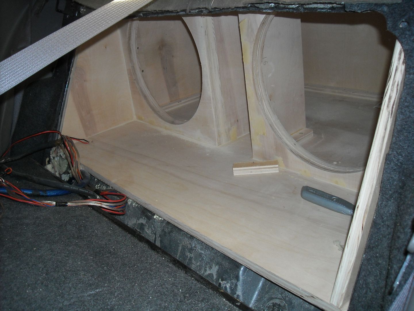 sub's in trunk Subwoofers / Enclosures A Car Audio Enthusiast Forum