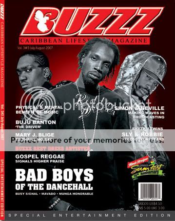 Buzz Magazine Cover