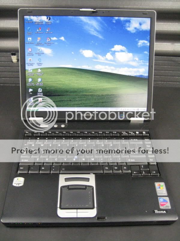 Toshiba Tecra M2 Laptop/Notebook Wifi 1GB 60GB 1.6 GHz Nvidia Tested 